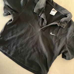 Nike Black Crop Top